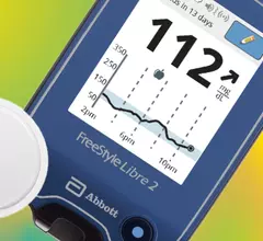 Abbott FreeStyle Libre 2 glucose monitor