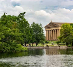 Centennial Park Nashville Tennessee Parthenon