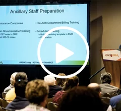 Erin R. Stevens, CNMT, NCT, director of nuclear medicine at Oregon Heart Center, said training physicians for what is needed in cardiac PET documentation is key for preventing issues with prior authorizations. ASNC photo