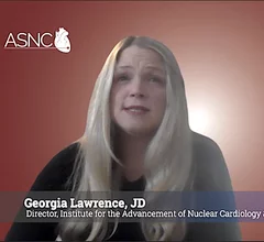 Georgia Lawrence, JD, with ASNC, explains how CMS uses hospital reported data to develop cardiac PET payment rates.