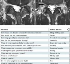 Rads' lumbar MRI reads more accurate when they have access to patients' self-reported symptoms