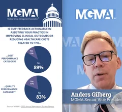MGMA's Anders Gilberg discusses concerns on Medicare physician fee schedule