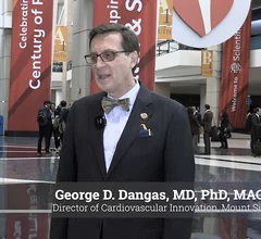 George Dangas, MD, 2023-24 president of SCAI, director of cardiovascular innovation at Mount Sinai Hospital, and director of the TCT meeting, explains key trends he sees in interventional cardiology.