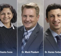 From left to right: Sunita Ferns, MD; Mark Plunkett, MD; Harma Turbendian, MD. Images courtesy of OSF Healthcare.