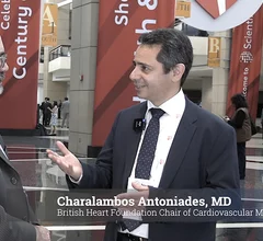 Charalambos Antoniades, MD, the British Heart Foundation Chair of Cardiovascular Medicine at the University of Oxford, is a co-founder of the company Caristo, which has developed technology to image coronary inflammation on coronary computed tomography angiography (CCTA) scans to visualize a key factor of residual cardiovascular risk. 
