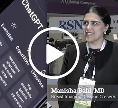 Most popular radiology video interviews on Health Imaging. The evolving role of artificial intelligence (AI) in breast imaging was a big topic at the Radiological Society of North America (RSNA) 2024 meeting. Health Imaging spoke with Manisha Bahl, MD, breast imaging division quality director and breast imaging division co-service chief at Massachusetts General Hospital and an associate professor of radiology, Harvard Medical School, at the conference to hear more about her breast AI sessions.