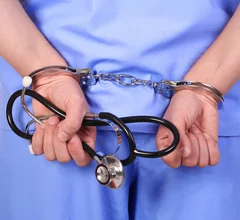 Nurse in Handcuffs