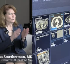 Dana Smetherman, MD, MPH, MBA, FACR, chief executive officer of the American College of Radiology (ACR), explains a resolution at the American Medical Association (AMA) House of Delegates (HOD) 2025 meeting calling for requirements to add DICOM image interoperability to federal standards. 