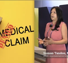 Suman Tandon, MD, FASNC, a cardiac imager at St. Francis Hospital and Heart Center, in Rosyln, New York, and an American Society of Nuclear Cardiology (ASNC) representative to the American Medical Association (AMA) House of Delegates (HOD), explains ASNC's concerns about artificial intelligence being used to automatically deny prior authorizations and prevent patients from accessing care.