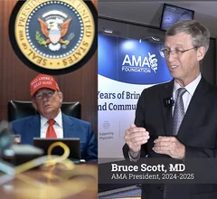 American Medical Association (AMA) President Bruce Scott, MD, an otolaryngologist in Louisville, Kentucky, explains the AMA has major concerns about the large Trump administration cuts to healthcare spending, proposed cuts to Medicaid, and the gutting of NIH funding and staff reductions and policy changes at federal agencies. But, he is hopeful there might also be opportunities to work with the administration and its reform agenda, starting with Medicare reimbursement reform.