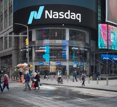nasdaq stock market trading wall street