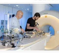 Researchers using 4D MRI technology to test artificial hearts.