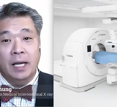 Jaimin Chung, director of Canon Medical’s interventional X-ray and vascular business unit, explains a new combined CT-angiography interventional system aimed at neurology, trauma, stroke and pediatrics that recently received 510(k) FDA approval. The Alphenix 4D CT Insight Edition includes numerous radiation dose lowering technologies.