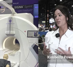 Kimberly Powell, vice president, general manager of healthcare at NVIDIA, explains how artificial intelligence (AI) has rapidly expanded in radiology and how many of the companies showing AI products at the Radiological Society of North America (RSNA) 2025 meeting use the company's technology. She said a few key technology launches by GE Healthcare show a deeper integration of NVIDIA's AI technology, and shared what the next generation of "physical AI" will enable autonomous radiology exams.