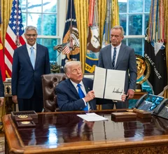 trump and his healthcare leaders 
