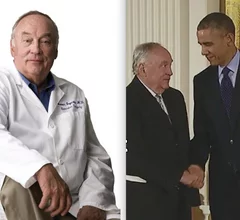 Cardiac surgeon and innovator Thomas Fogerty, MD, who was awarded the Presidential Medal of Technology. 