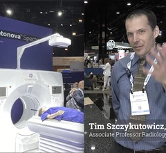 Video interview: GE Healthcare showcased its new FDA 510(k)-pending Photonova Spectra photon-counting computed tomography (CT) scanner for the first time at the 2025 Radiological Society of North America (RSNA) meeting, which will likely become the second vendor to offer a workhorse photon-counting system. Tim Szczykutowicz, PhD, associate professor of radiology and director of clinical operations for CT protocol at the University of Wisconsin–Madison, has worked on the system for several years. #RSNA