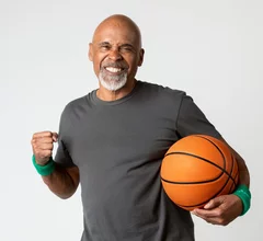 older basketball player