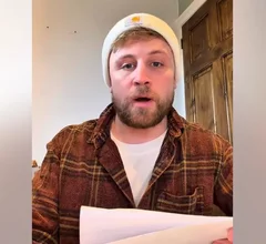 Screenshot from Joshua Cauldwell-Clarke's instragram.