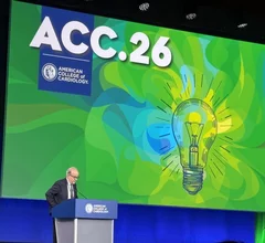  Stavros V. Konstantinides, MD, PhD, presenting data at ACC.26