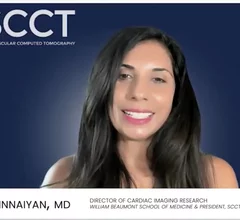 Society of cardiovascular computed tomography (SCCT) President Kavitha Chinnaiyan, MD, FACC, MSCCT, a cardiologist and professor of medicine at Oakland University William Beaumont School of Medicine in Royal Oak, with is part of Corewell Health, explains some of the key trends in coronary computed tomography angiography (CCTA) and how this is being translated into educational programming at the SCCT 2026 annual scientific meeting (ASM). #SCCT2026