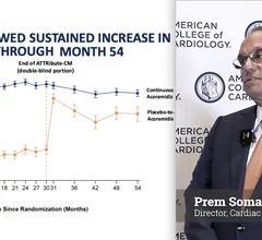 Prem Soman, MD, director of the Cardiac Amyloidosis Center and nuclear cardiology, and associate chief of cardiology at the University of Pittsburgh Medical Center Heart and Vascular Institute presented the late-breaking results from the long-term survival benefits and disease stabilization with the drug acoramidis in patients with transthyretin amyloid cardiomyopathy at ACC 2026.