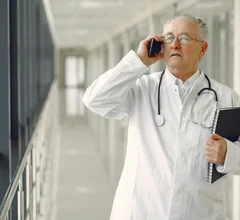 doctor physician smartphone
