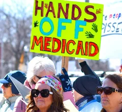 Medicaid protesters