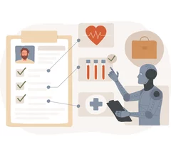 AI Patient Engagement Patient Intake Animated Image
