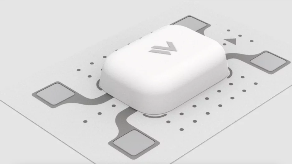 WearLinq's eWave six-lead wearable ECG monitor 