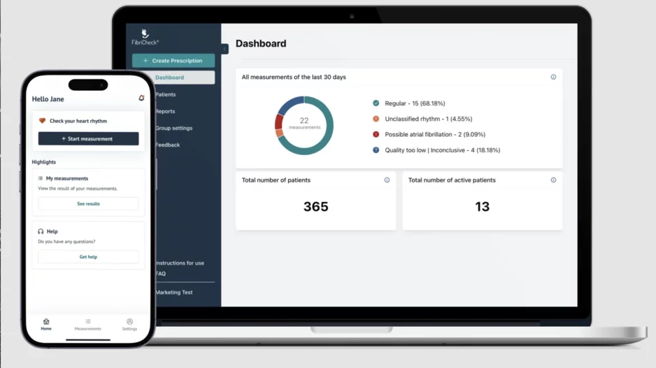 FibriCheck, a Belgium-based healthcare technology company, has gained U.S. Food and Drug Administration (FDA) for its artificial intelligence-powered digital platform that uses smartphone cameras to obtain heart rhythm measurements.