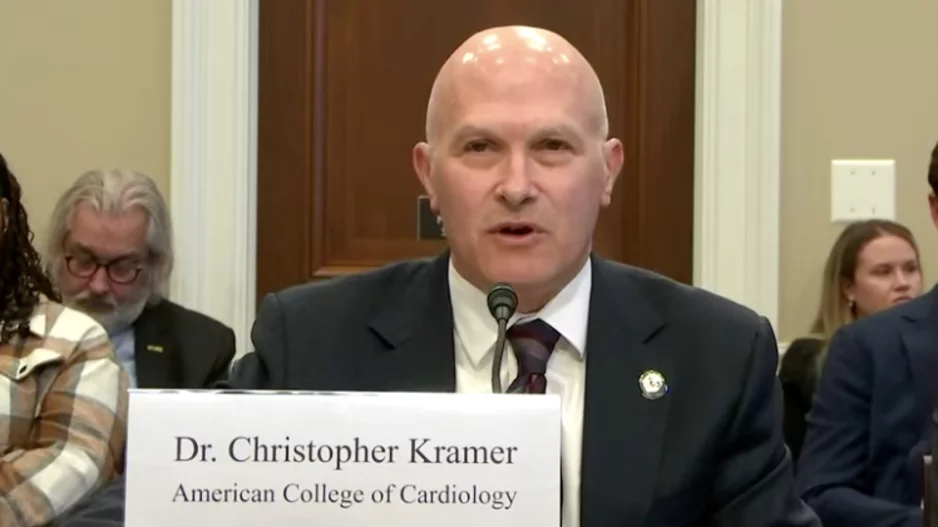 American College of Cardiology (ACC) President Christopher Kramer, MD, FACC, spoke at a hearing of the U.S. House Appropriations Subcommittee on Labor, Health and Human Services, Education, and Related Agencies March 9 to urge lawmakers to allocate full funding for the Cardiomyopathy Health Education, Awareness, Research, and Training in Schools (HEARTS) Act (H.R.6829). It was signed into law in the closing weeks of the Biden administration. #ACC