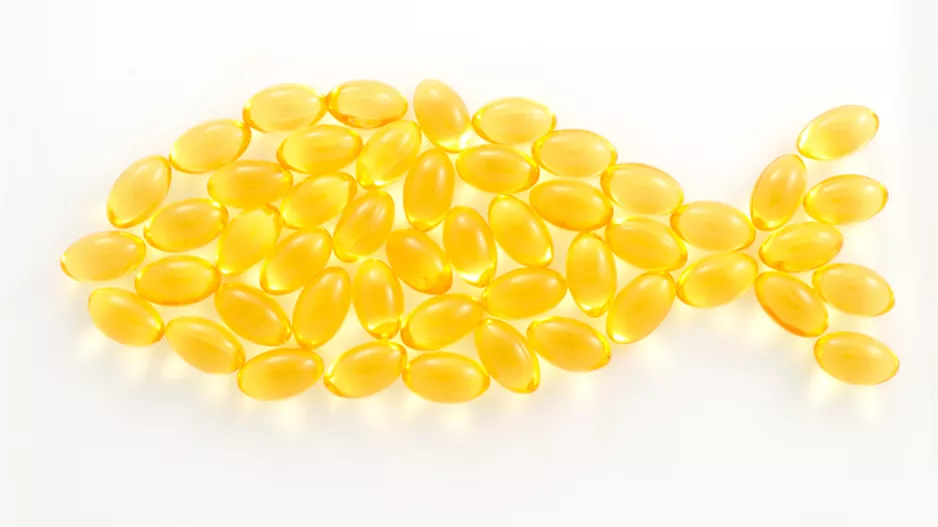 Fish oil pills are prescribed to patients to help reduce cardiovascular risks from atherosclerosis. 