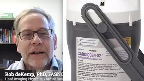 Rob deKemp, PhD, FASNC, University of Ottawa, Canada, explains new nuclear cardiac imaging dose lowering techniques for PET and SPECT.