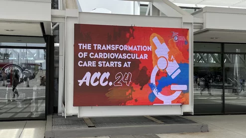 ACC.24 sign American College of Cardiology