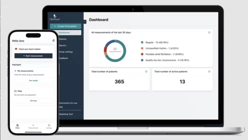 FibriCheck, a Belgium-based healthcare technology company, has gained U.S. Food and Drug Administration (FDA) for its artificial intelligence-powered digital platform that uses smartphone cameras to obtain heart rhythm measurements.