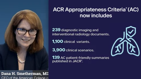 Dana Smetherman, MD, ACR CEO, explains AUC may be better than prior authorizations.
