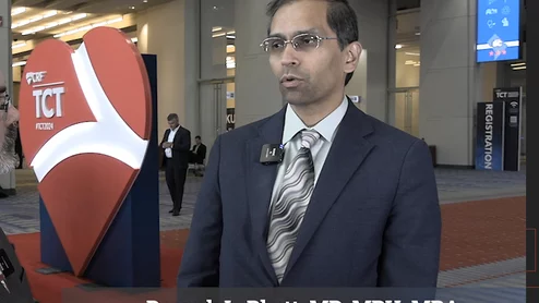 Deepak Bhatt, MD, MPH, MBA, director of the Mount Sinai Fuster Heart Hospital, explains the research and therapies in development to treat coronary inflammation. In 2023, the FDA cleared the use colchicine and since there has been an explosion of interest in this area. #TCT #TCT24 #TCT2024 #AHA24