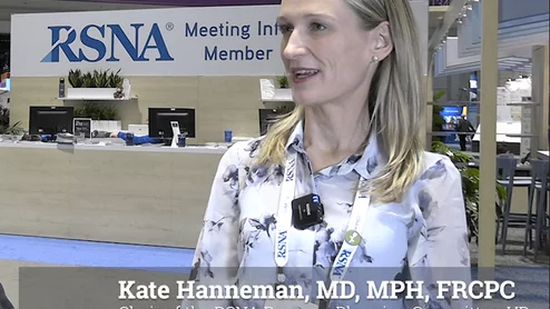 Kate Hanneman, MD, chair of the Radiological Society of North America (RSNA) program planning committee, explains some of the key trends she saw in sessions during RSNA 2024. #RSNA #RSNA24 #RSNA2024