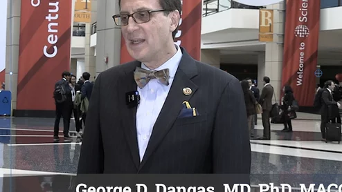 George Dangas, MD, 2023-24 president of SCAI, director of cardiovascular innovation at Mount Sinai Hospital, and director of the TCT meeting, explains key trends he sees in interventional cardiology.