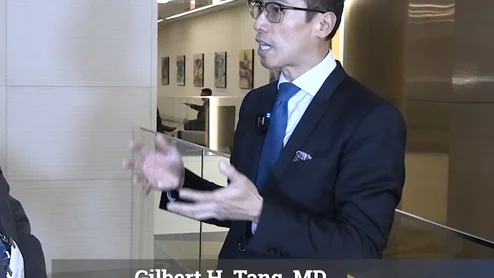 Gilbert Tang, MD, explains how new transcatheter tricuspid options will help drive surgical volume growth. #TTVR