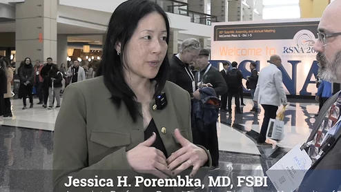 Jessica H. Porembka, MD, FSBI, associate professor, breast imaging division University of Texas Southwestern Medical Center, Dallas, and vice chair of strategy and quality, and quality assurance medical director, Parkland Radiology in Dallas, explains how an ultrasound-first strategy for noncalcified lesions in DBT proves cost-effective.