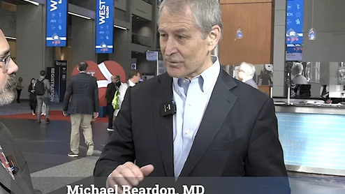 Michael Reardon, MD, said monitoring under expansion would have made Acurate Neo2 non-inferior to current TAVR valves in the ACURATE IDE trial.