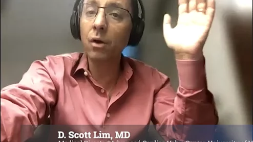 D. Scott Lim, MD, medical director of the Advanced Cardiac Valve Center, and co-director of the Adult Congenital Heart Disease Center at University of Virginia (UVA) Health in Charlottesville, and an associate professor at the University British Columbia, explains how intracardiac echo (ICE) is increasingly being used to help guide structural heart procedures. 