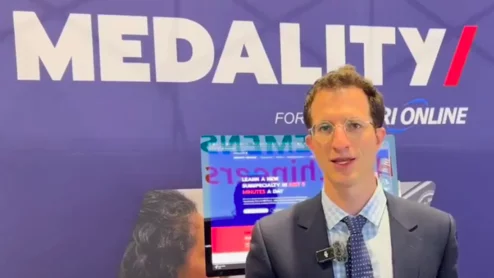 Medality CEO and co-founder Daniel Arnold 