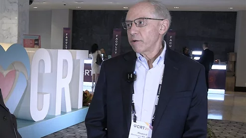 Howard Herrmann, MD, University of Pennsylvania, explains details of the SMART Trial 2-year results at CRT 2025, where Evolut performed better hemodynamically than the Sapien 3 TAVR valve in small annuli patients. The study included 87% women.