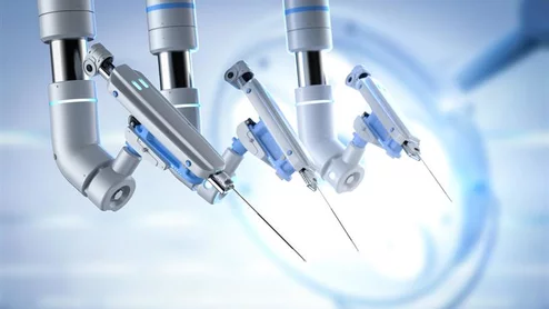 robotic assisted robotic surgery robot