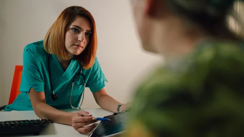 Military woman doctor soldier veteran army