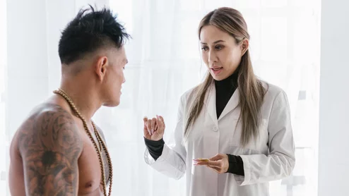 patient consultation with doctor ambient AI 