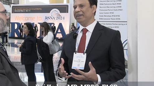 Raj Kedar, MD, MBBS, FACR, vice chair of radiology and the University of South Florida, and chief of radiology at Tampa General Hospital, spoke on how to improve quality of STAT radiology orders and reduce inappropriate exams.